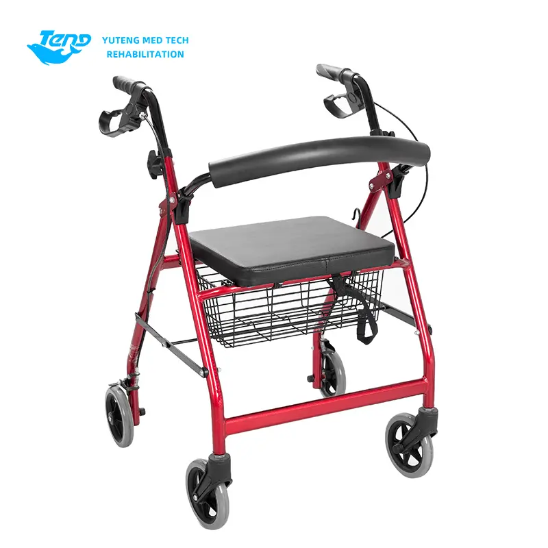 Összecsukható Rollator sétáló üléssel